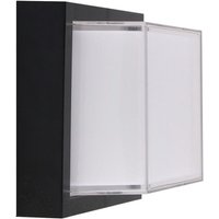 Led-Wandleuchte 12W quadratische Form schwarze Farbe V-tac VT-828-SQ Led-Wandleuchte 12W quadratische Form schwarze Farbe V-tac VT-828-SQ von V-TAC