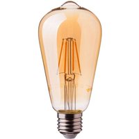 LED-Glühbirne E27 4W ST64 Filament Amber 2200K - V-tac von V-TAC