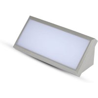 VT-8054 led Wandleuchte 12W Wandleuchte Rechteckig Softlight Outdoor IP65 Licht Warmweiß 3000K 218233 - Grau - V-tac von V-TAC