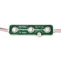 SMD5050 LED-Modul 0,72 w 100 lm/W 12 v 3 grüne LEDs IP65 Lötdrähte - V-tac von V-TAC