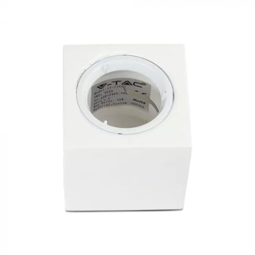 Quadratische Deckenleuchte aus Gips V-TAC für GU10 / GU5.3 VT-716SQ - SKU 3666 Quadratische Deckenleuchte aus Gips V-TAC für GU10 / GU5.3 VT-716SQ - SKU 3666 von V-TAC