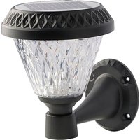 Solar-Wandlampe VT-969 93575 led 0.80 w Warmweiß, Naturweiß, Kaltweiß Schwarz - V-tac von V-TAC