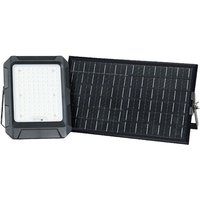 Solarleuchten - Solar-Flutlichter - IP65 - Schwarz - 1800 Lumen - 4000K von V-TAC