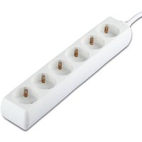 V-tac - 6-Wege-Verlängerungssteckdosen - IP20 - Weiß - 1,5 m Kabel von V-TAC