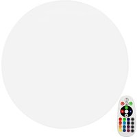 Stehlampe Stehleuchte Steckleuchte Wegelampe Kugelleuchte Gartenlampe, Fernbedienung dimmbar Akku Farbwechsel IP44, weiß, LED warmweiß, DxH 30x29cm von V-TAC