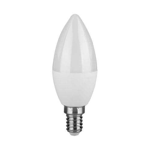 V-TAC 21173 LED EEK F (A - G) E14 Kerzenform 4.5W = 40W Kaltweiß von V-TAC