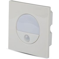 V-TAC 3W quadratische LED-Einbauleuchte mit Sensor, Weiß, Naturweiß von V-TAC