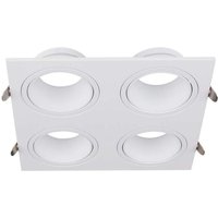 LED-Spotleuchte Einbauleuchte GU10 Weiß von V-TAC