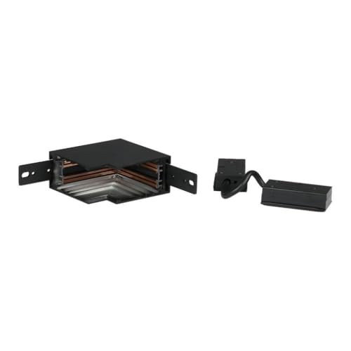 V-TAC 7973 LEDLUX CB97973 Anschluss Form L vertikal Außenwinkel 90 Grad für Magnetschienensystem SKU-7973, Weiß von V-TAC