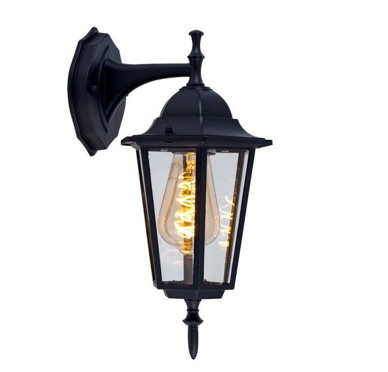 V-TAC Außen-Wandleuchte, Leuchtmittel nicht inklusive, Außen Bereich Wand Laterne Terrassen Strahler Grundstück Lampe von V-TAC