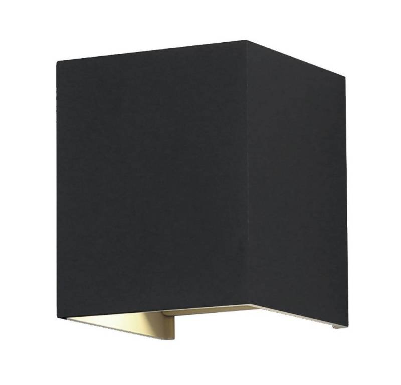 V-TAC Außen-Wandleuchte, LED-Leuchtmittel fest verbaut, Neutralweiß, Wandlampe Aussen Up and Down Leuchten Aussen LED Wandleuchte Außen von V-TAC