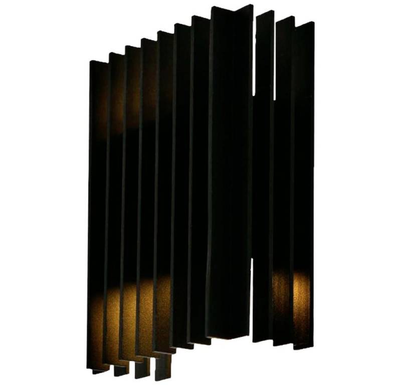 V-TAC Außen-Wandleuchte V-TAC VT-1189-B 10559 LED-Außenwandleuchte EEK: F (A - G) LED 12 W Sc von V-TAC