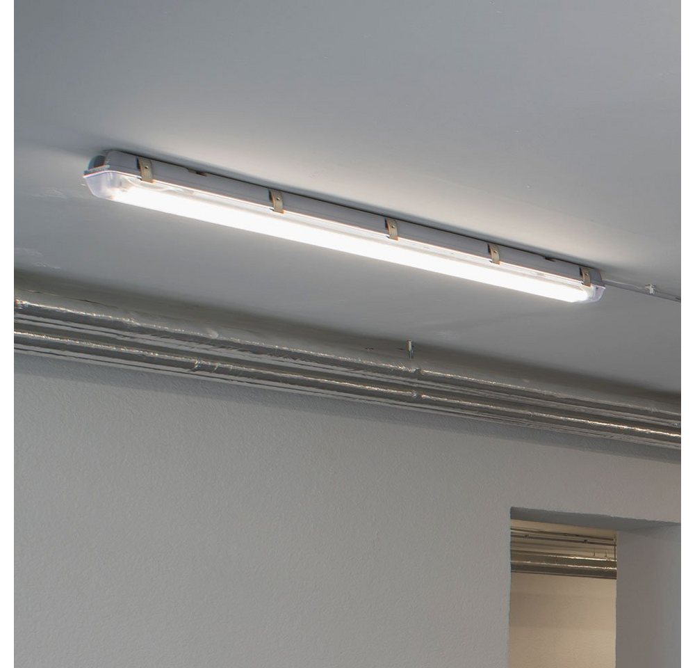 V-TAC Deckenleuchte, Leuchtmittel inklusive, Neutralweiß, Wannenleuchte Feuchtraumlampe Kellerleuchte LED neutralweiß 156 cm V-TAC Deckenleuchte, Leuchtmittel inklusive, Neutralweiß, Wannenleuchte Feuchtraumlampe Kellerleuchte LED neutralweiß 156 cm von V-TAC