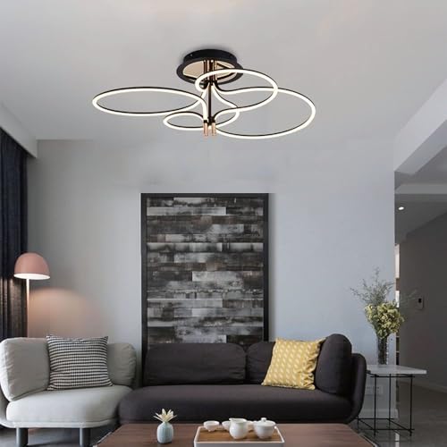 V-TAC Designer-Deckenleuchte - IP20 - Gold + Schwarz - 36W- 4150 Lumen - 3000K von V-TAC
