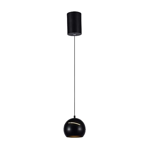 V-TAC Designer-Deckenleuchten - Designer-Hängelampen - IP20 - Schwarzes Gehäuse - 8,5 Watt - 850 Lumen - 3000K von V-TAC