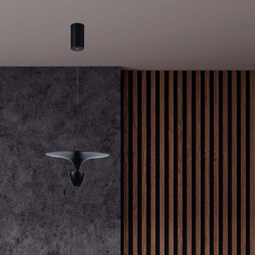 V-TAC Designer-Deckenleuchten - Designer-Hängelampen - IP20 - Schwarzes Gehäuse - 9 Watt - 1000 Lumen - 4000K von V-TAC
