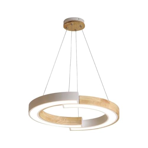 V-TAC Designer-Deckenleuchten - Designer-Hängelampen - IP20 - Weiß+Holzgehäuse - 32 Watt - 4000 Lumen - 4000K von V-TAC