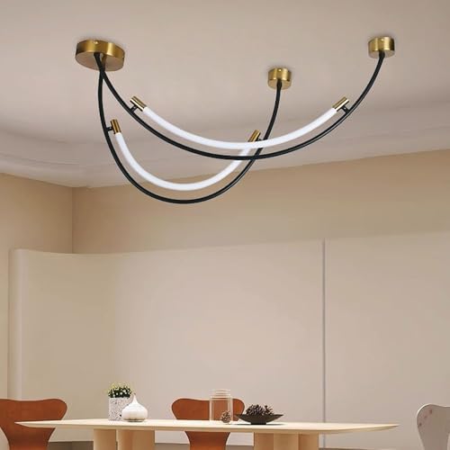V-TAC Designer-Deckenleuchten - IP20 - Schwarz+Messing Gehäuse - 20 Watt - 2500 Lumen - 3000K von V-TAC