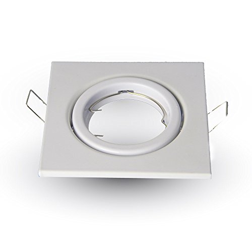 V-TAC Einbaustrahler, weiß für LED-Lampen Fassung GU10 von V-TAC