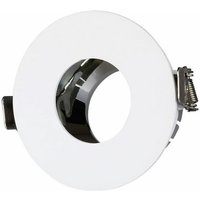 V-TAC Runder GU10 LED-Einbaustrahlerhalter in Weiß mit Chrominnenseite V-TAC Runder GU10 LED-Einbaustrahlerhalter in Weiß mit Chrominnenseite von V-TAC