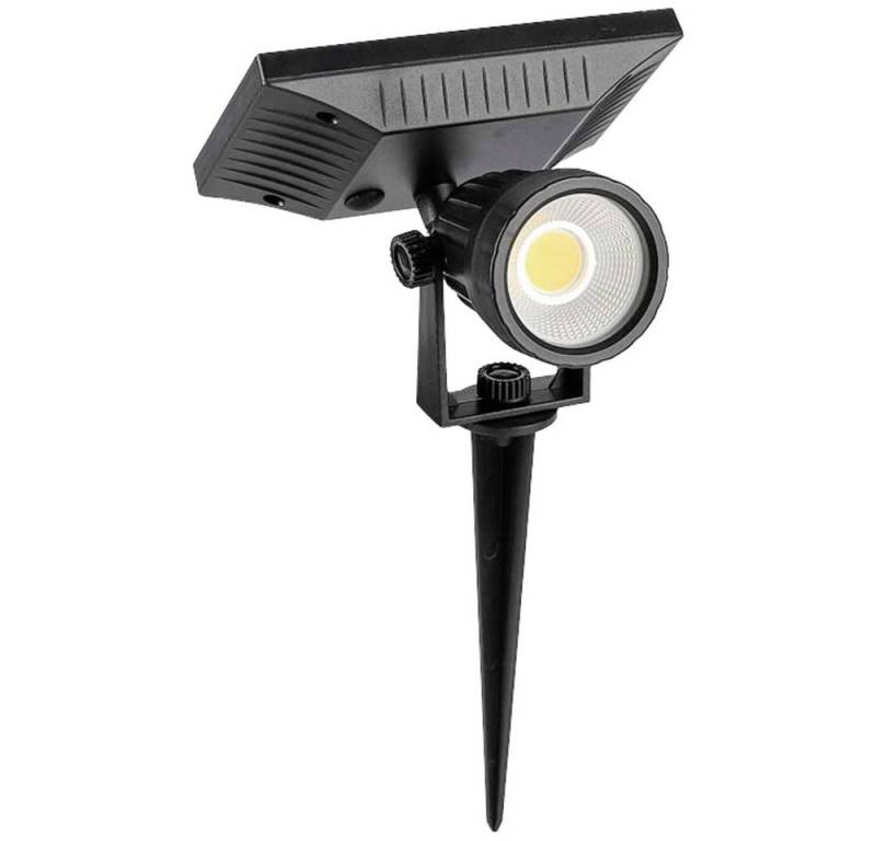 V-TAC Gartenleuchte V-TAC 6660 VT-952 Solar-Gartenleuchte LED 2.00 W Schwarz von V-TAC