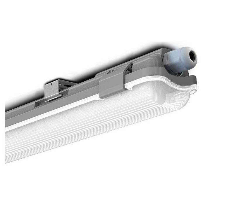 V-TAC Außen-Wandleuchte LED Feuchtraumleuchte Wannenleuchte T8 LED Röhre IP65 1 oder 2 Flammig, Kaltweiß, Energieeffizient: 10 kWh/1000h & 85 lm/W, Größe: 666 x 68 x 58mm von V-TAC