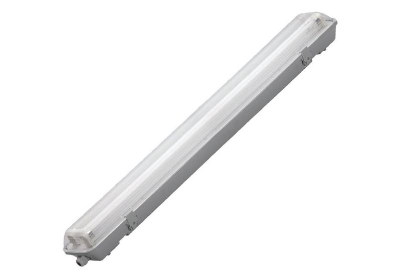 V-TAC Außen-Wandleuchte LED Feuchtraumleuchte Wannenleuchte T8 LED Röhre IP65 1 oder 2 Flammig, Neutralweiß, Energieeffizient: 36 kWh/1000h & 95 lm/W, Größe: 1276 x 96 x 58mm von V-TAC