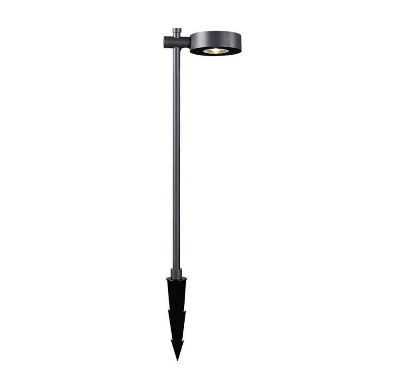 V-TAC LED Außen-Stehlampe, LED-Leuchtmittel fest verbaut, Neutralweiß, Tageslichtweiß, Stehleuchte Standleuchte Bürolampe Aluminium schwarz LED IP65 von V-TAC