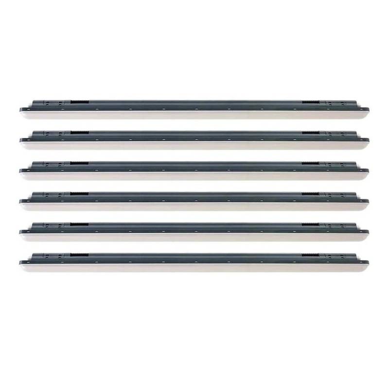 V-TAC LED Deckenleuchte, LED-Leuchtmittel fest verbaut, Tageslichtweiß, 6x LED Wannenleuchte Feuchtraumlampe Hallenlampe Kellerleuchte V-TAC LED Deckenleuchte, LED-Leuchtmittel fest verbaut, Tageslichtweiß, 6x LED Wannenleuchte Feuchtraumlampe Hallenlampe Kellerleuchte von V-TAC