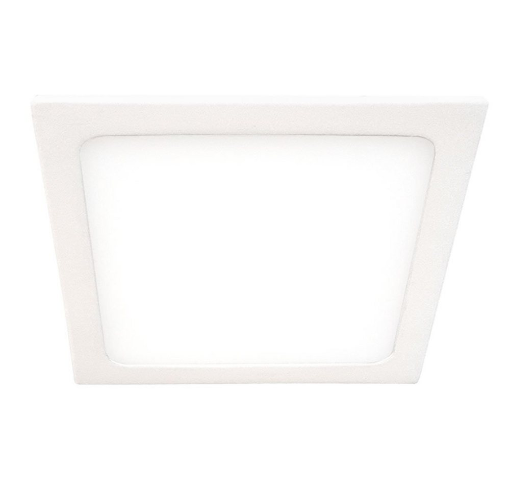 V-TAC LED Deckenleuchte, LED-Leuchtmittel fest verbaut, Warmweiß, LED Aufbau Panel Decken Leuchte weiß Arbeits Zimmer Beleuchtung ALU von V-TAC
