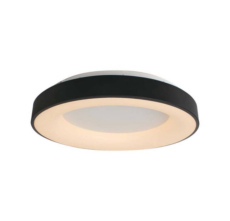 V-TAC LED Deckenleuchte, LED-Leuchtmittel fest verbaut, Warmweiß, LED Deckenleuchte Deckenlampe Wohnzimmerlampe Metall Schwarz von V-TAC
