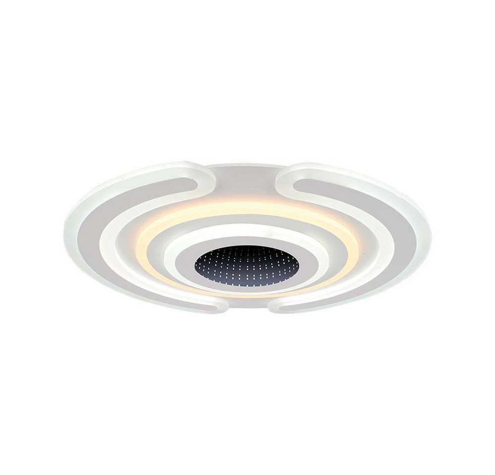 V-TAC LED Deckenleuchte, LED-Leuchtmittel fest verbaut, Farbwechsel, LED Deckenleuchte Wohnzimmerlampe Stahl Weiß Dimmbar Fernbedienung B V-TAC LED Deckenleuchte, LED-Leuchtmittel fest verbaut, Farbwechsel, LED Deckenleuchte Wohnzimmerlampe Stahl Weiß Dimmbar Fernbedienung B von V-TAC