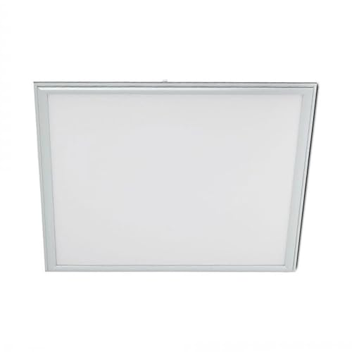 V-TAC LED Deckenleuchte Deckenlampe Panel Rasterleuchte Büro quadratisch, Einbaupanel, 29W 3480lm 4000K neutralweiß, 62x62 cm von V-TAC