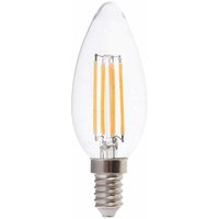V-TAC LED-Filament-Lampe VT-2127, E14, EEK: F, 6W, 600lm, 3000K V-TAC LED-Filament-Lampe VT-2127, E14, EEK: F, 6W, 600lm, 3000K von V-TAC