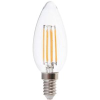 V-TAC LED-Glühbirne E14 5.5W 110LM/W Kerze Glühfaden 4000K Dimmbar von V-TAC