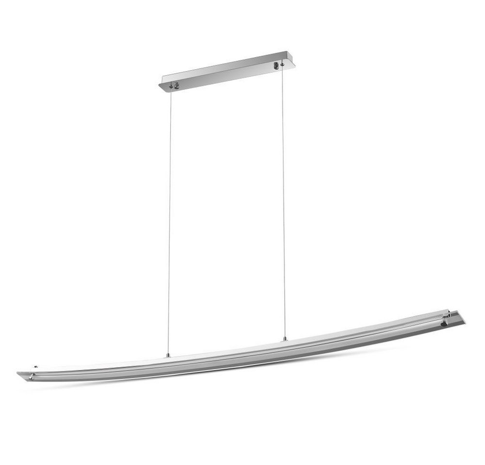 V-TAC LED-Hängeleuchte, LED-Leuchtmittel fest verbaut, Neutralweiß, Hängelampe Esstischleuchte Pendellampe silber LED Wohnzimmerleuchte H von V-TAC