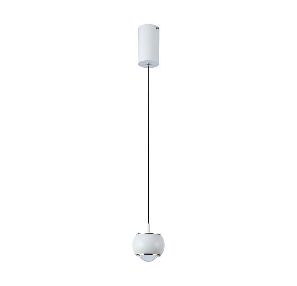 V-TAC LED-Hängeleuchte, LED-Leuchtmittel fest verbaut, Neutralweiß, LED Pendelleuchte Hängeleuchte Esszimmerlampe Metall Weiß von V-TAC