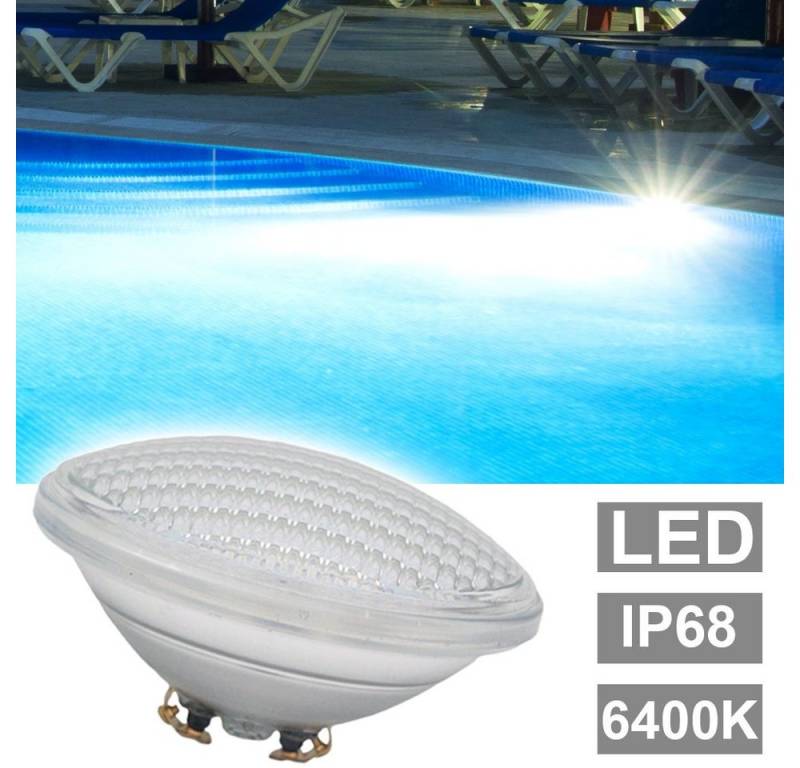 V-TAC LED-Leuchtmittel, 8 Watt LED Pool Leuchtmittel Lampe PAR56 Tages Licht Schwimmbad von V-TAC