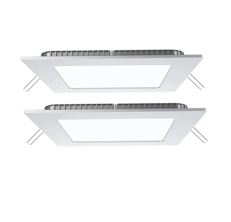 V-TAC LED Panel, LED-Leuchtmittel fest verbaut, Warmweiß, 2er Set Decken Einbauleuchte LED Lampe Panel Deckenlampe Deckenpanel V-TAC LED Panel, LED-Leuchtmittel fest verbaut, Warmweiß, 2er Set Decken Einbauleuchte LED Lampe Panel Deckenlampe Deckenpanel von V-TAC