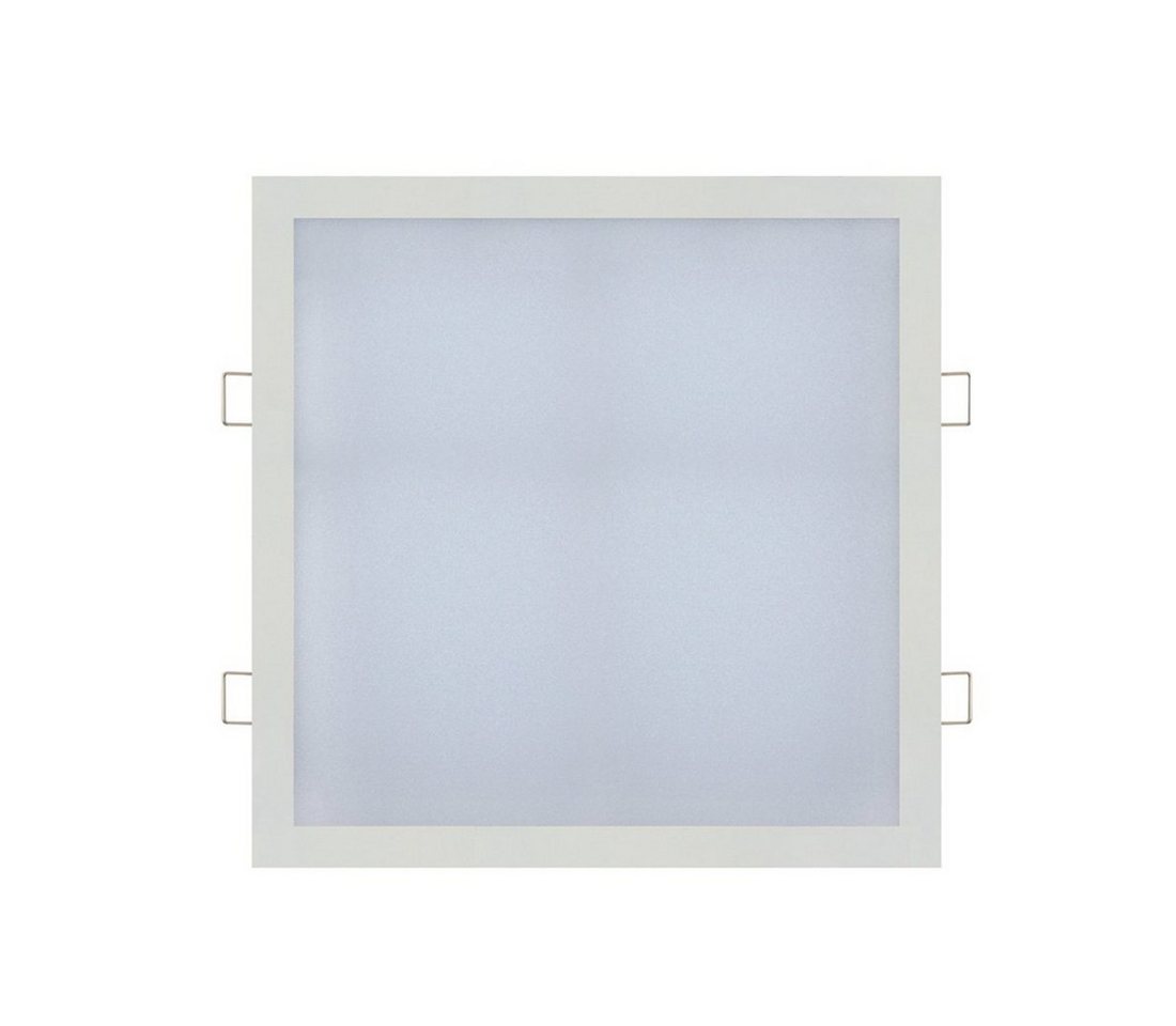 V-TAC LED Panel 24 Watt LED Panel Ultra Slim Einbauleuchte Quadrat Eckig 30x30 cm, Warmweiß, LED Panele Unterputz 18 Watt Warmweiß, 300x300x25mm, Form: eckig von V-TAC