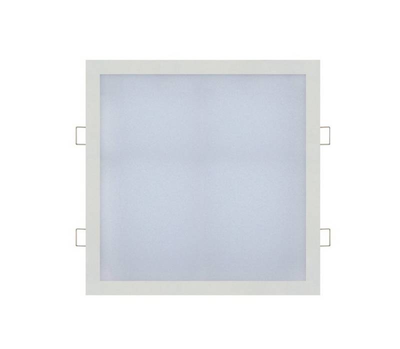 V-TAC LED Panel 24 Watt LED Panel Ultra Slim Einbauleuchte Quadrat Eckig 30x30 cm, Warmweiß, LED Panele Unterputz 18 Watt Warmweiß, 300x300x25mm, Form: eckig von V-TAC