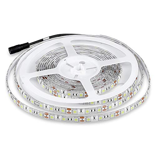 V-TAC LED-Streifen, SMD5050, 10,8 W/m, 9,6 W, weiß, 5 Stück VT-5050 von V-TAC
