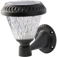 V-TAC Solar-Wandlampe VT-969 93575 LED 0.80W Warmweiß, Naturweiß, Kaltweiß Schwarz von V-TAC