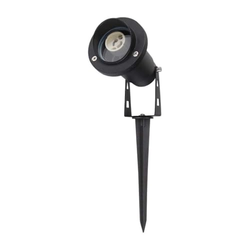 V-TAC VT-1126 LED-Gartenstecker aus Aluminium mit GU10-Fassung 105 x 75 x 245 mm schwenkbar schwarz IP65 - sku 10373 von V-TAC