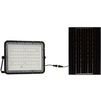 Schwarze Solar-Flutlichter - 10W - IP65 - 1200 Lumen - 6400K von V-TAC