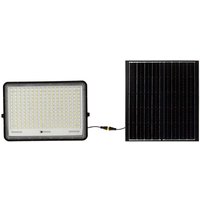 Schwarze Solar-Flutlichter - 20W - IP65 - 2600 Lumen - 6400K von V-TAC