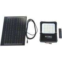 LED-Flutlicht mit Fernbedienung und Solarpanel 12W 4000K - V-tac von V-TAC