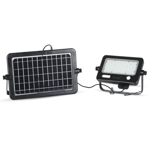V-TAC VT-788-10 Solar Floodlight mit Sensor - 10 W - 4000 K - 1100 Lumen von V-TAC