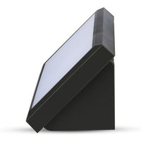 V-tac - VT-8055 20W rechteckige LED-Wandleuchte eckig schwarz Farbe Outdoor IP65 Wandleuchte warmweiß 3000k sku 6810 von V-TAC
