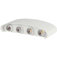 V-tac - 7W led Wandleuchte Doppelstrahl Sandkorpus Weiß Warmweiß IP65 V-tac - 7W led Wandleuchte Doppelstrahl Sandkorpus Weiß Warmweiß IP65 von V-TAC
